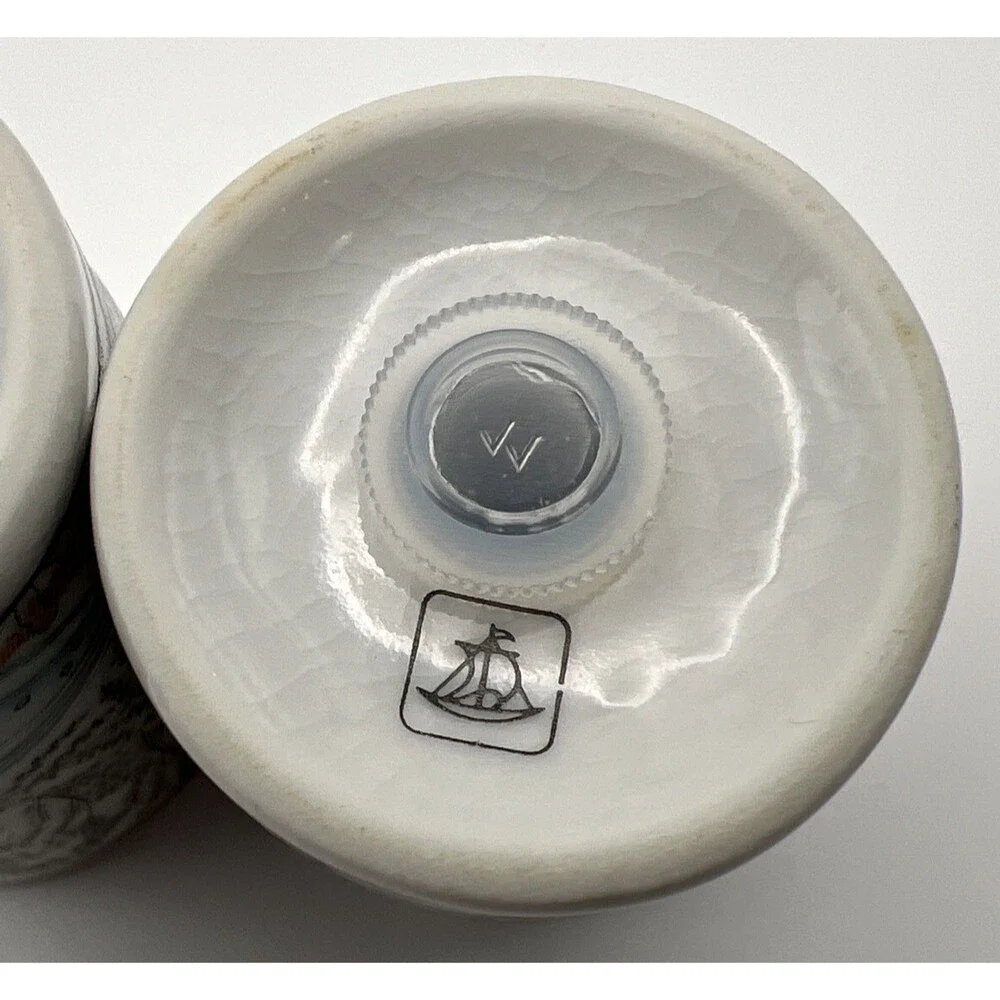 Barbados Collector Salt & Pepper Shakers Ceramic Beach/Desert Theme